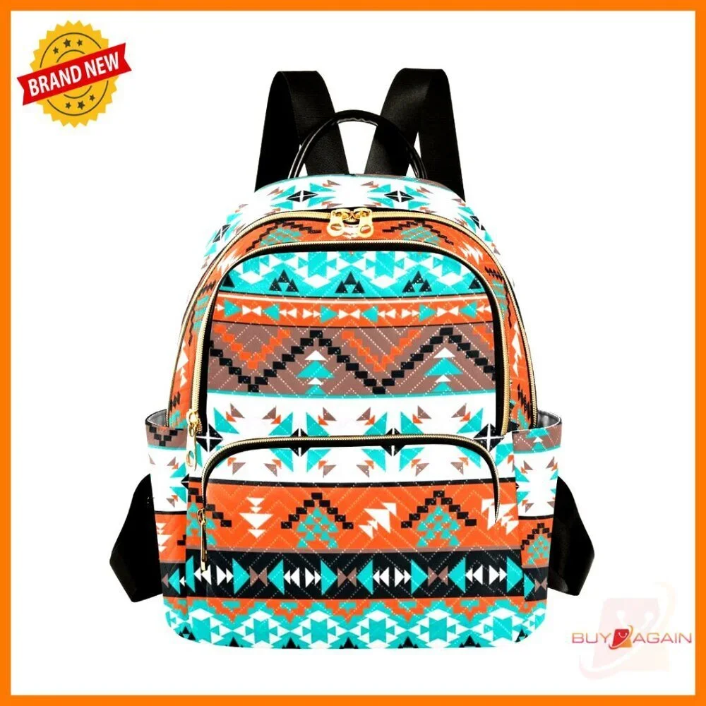 Quilted Mini Backpack Purse Lightweight Travel Casual Nylon